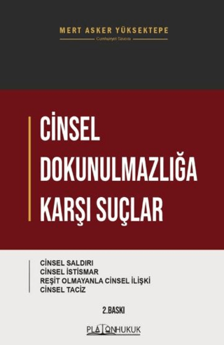 Cinsel Dokunulmazlığa Karşı Suçlar