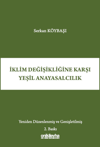 İklim Değişikliğine Karşı Yeşil Anayasalcılık