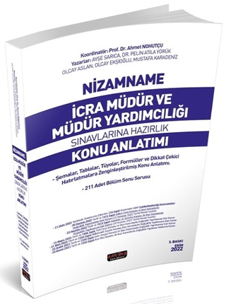 Nizamname İcra Müdür ve Müdür Yardımcılığı Konu Anlatımı