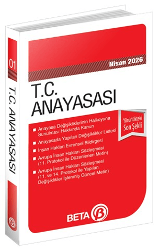 T.C. Anayasası - Nisan 2026