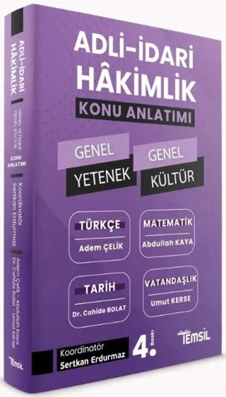 Adli- İdari Hakimlik Genel Yetenek - Genel Kültür Konu Anlatımı
