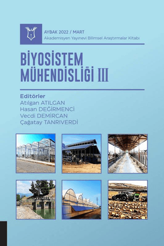 Biyosistem Mühendisliği III - Aybak 2022 Mart