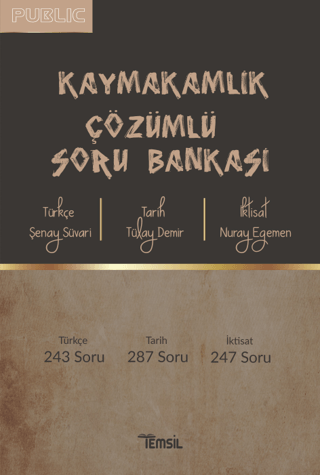 Public Kaymakamlık Çözümlü Soru Bankası