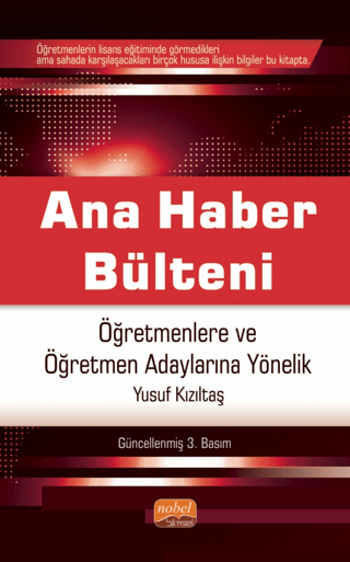 Ana Haber Bülteni - Öğretmenlere Ve Öğretmen Adaylarına Yönelik