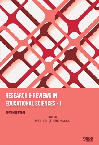 Research Reviews In Educational Sciences I