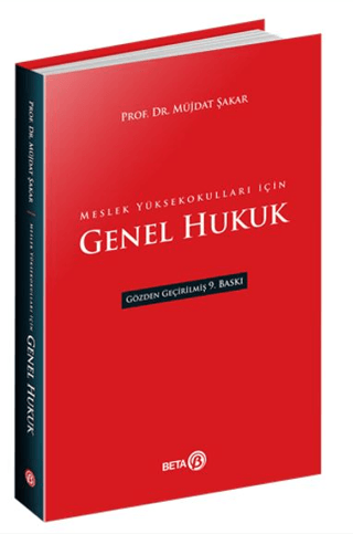 Meslek Yüksekokulları için Genel Hukuk