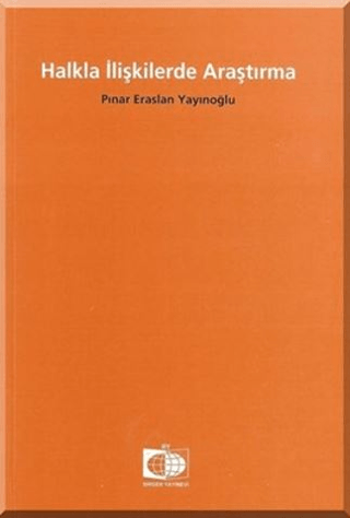 Halkla İlişkilerde Araştırma