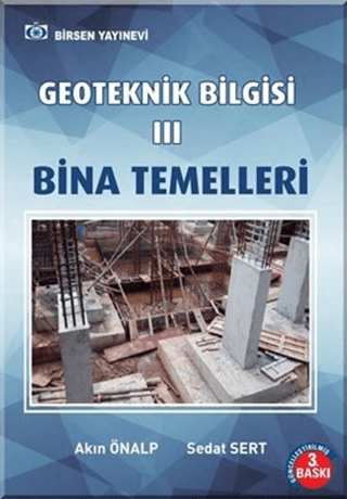 Geoteknik Bilgisi 3 Bina Temelleri