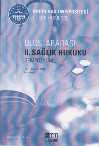 Uluslararası 2. Sağlık Hukuku Sempozyumu