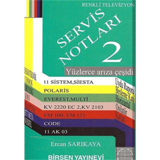 Servis Notları Renkli Televizyon 2