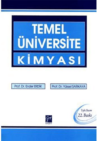 Temel Üniversite Kimyası (Soruların Çözümleri ve Yeni Sorular Ek Kitapçığı İle) - 2 Kitap Takım