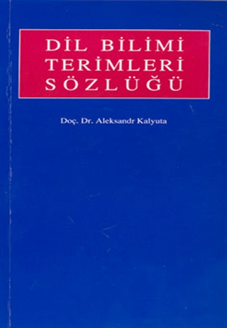 Dil Bilimi Terimleri Sözlüğü Rusça Sözlük