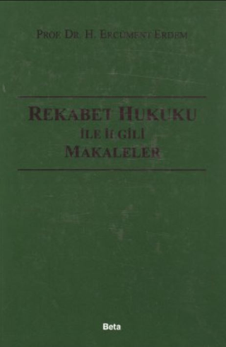 Rekabet Hukuku ile İlgili Makaleler