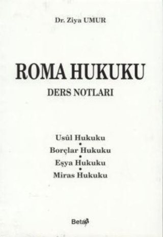 Roma Hukuku Ders Notları