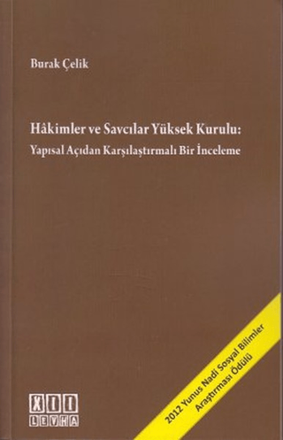 Hakimler ve Savcılar Yüksek Kurulu: Yapısal Açıdan Karşılaştırmalı Bir İnceleme