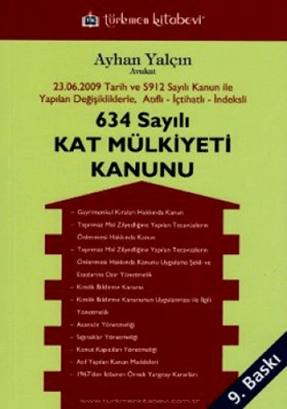 634 Sayılı Kat Mülkiyeti Kanunu