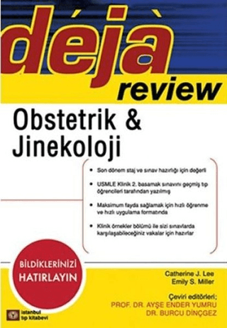 Deja Review - Obstetrik ve Jinekoloji