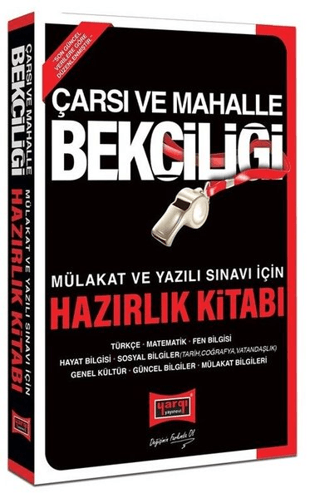 Çarşı ve Mahalle Bekçiliği Sınavına Hazırlık Konu Anlatımı