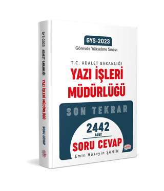 Adalet Bakanlığı Yazı İşleri Müdürlüğü GYS Soru Cevap