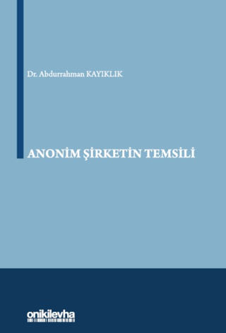 Anonim Şirketin Temsili