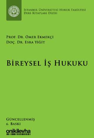Bireysel İş Hukuku İstanbul Üniversitesi Hukuk Fakültesi Ders Kitapları Dizisi