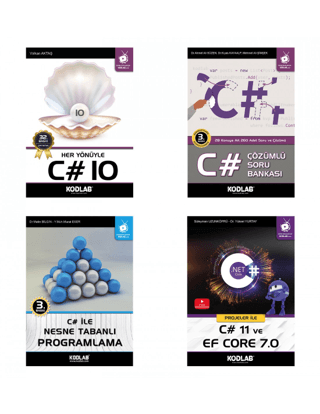C# Eğitim Seti 2 (4 Kitap Takım)