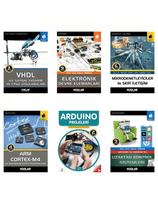 Elektronik Eğitim Seti 3 (6 Kitap Takım)