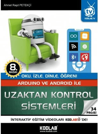Arduino ve Android İle Uzaktan Kontrol Sistemleri - 34 Proje