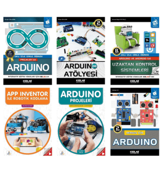 Arduino Eğitim Seti (6 Kitap Takım)